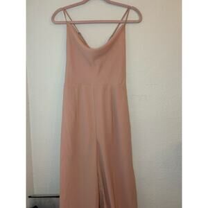 Forever 21 Jumpsuit Blush Medium M Cami Style Modern